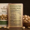 Krishva Naturals Premium Plain Pista (250g) | Handpicked, Raw California Pistachios)