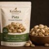 Krishva Naturals Premium Plain Pista (250g) | Handpicked, Raw California Pistachios)