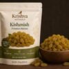 Krishva Naturals Premium Green Kishmish (250g) | Handpicked, 100% Natural Raisins